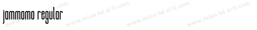 jammomo regular字体转换